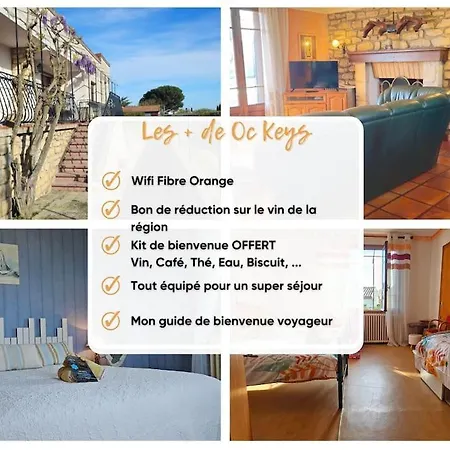 L'oustal 3 Avec Grand Jardin Parking Gratuit