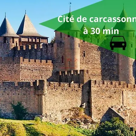 L'oustal 3 Avec Grand Jardin Parking Gratuit Casa de Férias Bram